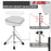 5Core Drum Throne Padded Guitar Stool Saddle Drummer Seat for Adults & Kids