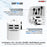 5Core Universal Travel Adapter International Power Adapters 3 Pack Multicharger Plug w 4 USB Ports